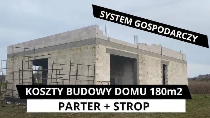 Ile kosztuje budowa domu 180m2? Poznaj zaskakujące ceny i czynniki wpływające na koszty