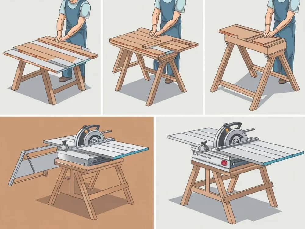 Jak zrobić stół do pilarki tarczowej, aby uzyskać precyzyjne cięcia