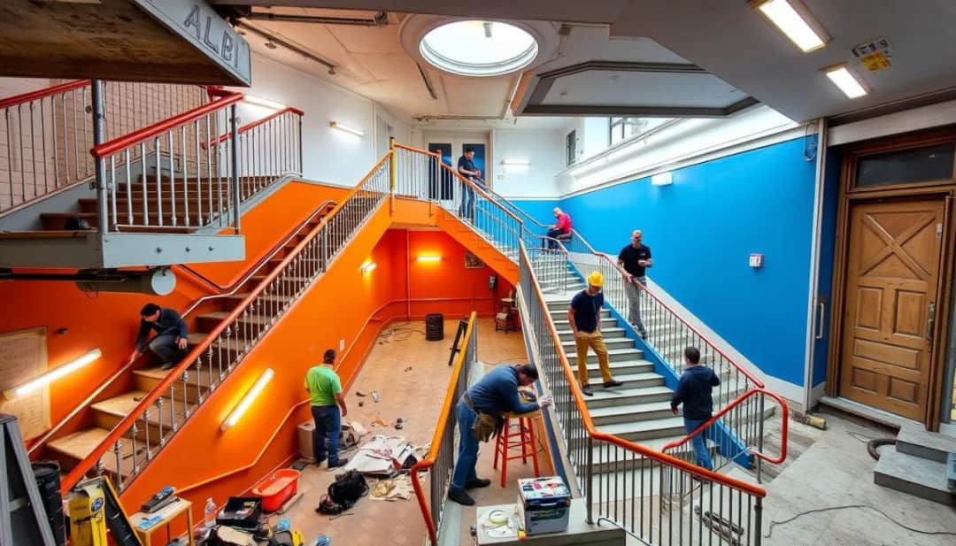 Ile kosztuje remont klatki schodowej w bloku? Sprawdź ceny i oszczędź